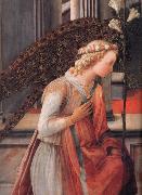 Fra Filippo Lippi Details of The Annunciation oil painting reproduction